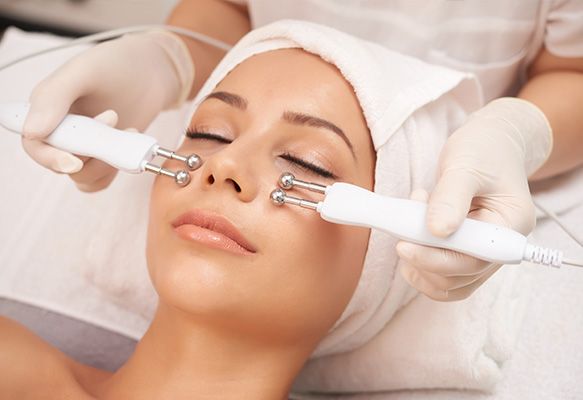 Book a Microcurrent Face Lift session at Facebeautique